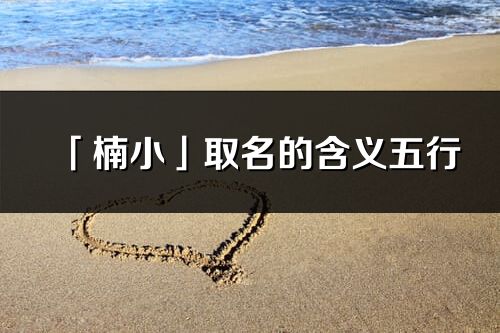 「楠小」取名的含義五行_楠小名字寓意解釋