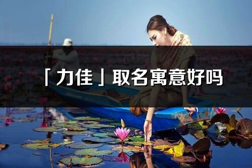 「力佳」取名寓意好嗎_力佳名字含義及寓意