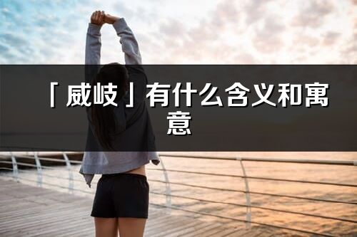 「威岐」有什么含義和寓意_威岐名字的出處與意思