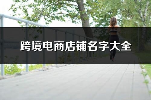 跨境電商店鋪名字大全