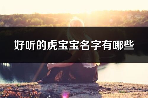 好聽的虎寶寶名字有哪些