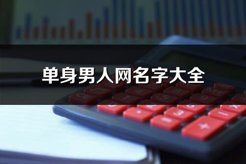 單身男人網(wǎng)名字大全(共226個(gè))