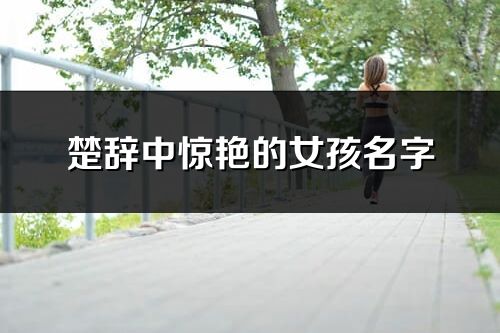 楚辭中驚艷的女孩名字