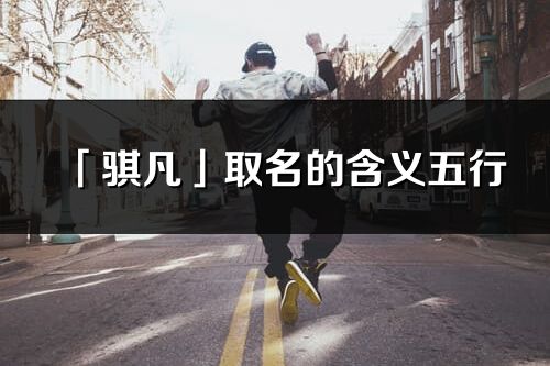 「騏凡」取名的含義五行_騏凡名字寓意解釋