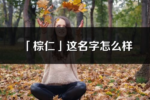「棕仁」這名字怎么樣_棕仁的名字解釋