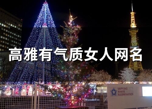 高雅有氣質女人網名(精選564個)