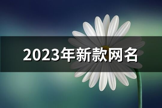 2023年新款網(wǎng)名(優(yōu)選1885個(gè))