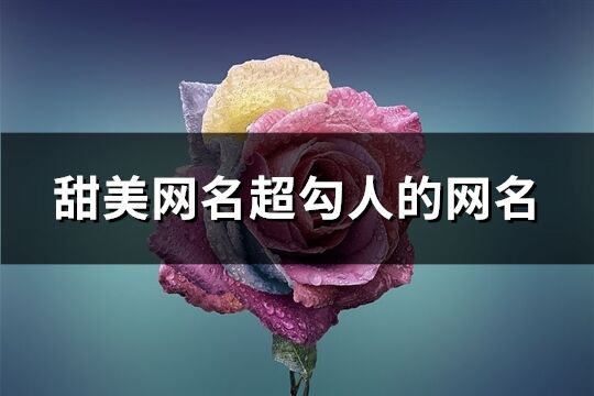 甜美網名超勾人的網名(精選378個)