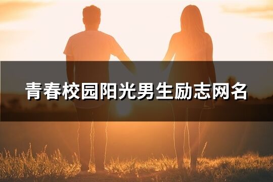 青春校園陽光男生勵志網名(精選61個)