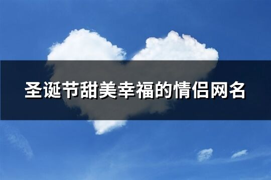 圣誕節甜美幸福的情侶網名(92個)