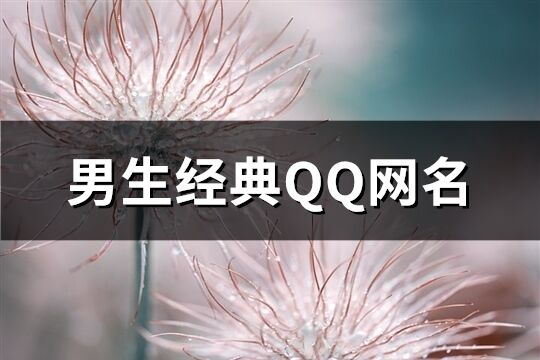 男生經(jīng)典QQ網(wǎng)名(精選783個(gè))