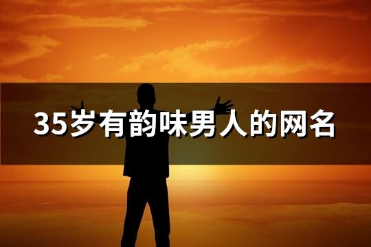 35歲有韻味男人的網(wǎng)名(206個)