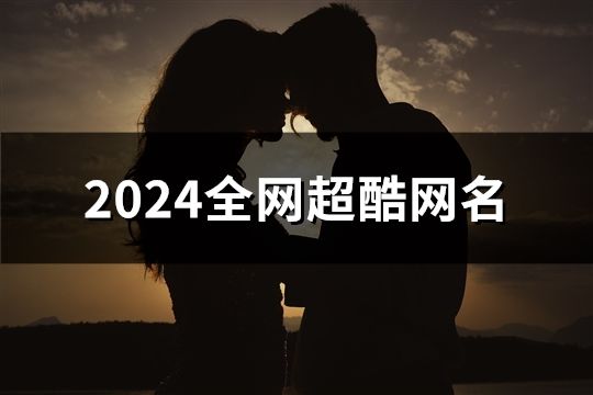 2024全網超酷網名(89個)
