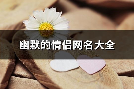 幽默的情侶網名大全(303對)