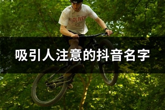 吸引人注意的抖音名字(精選114個)