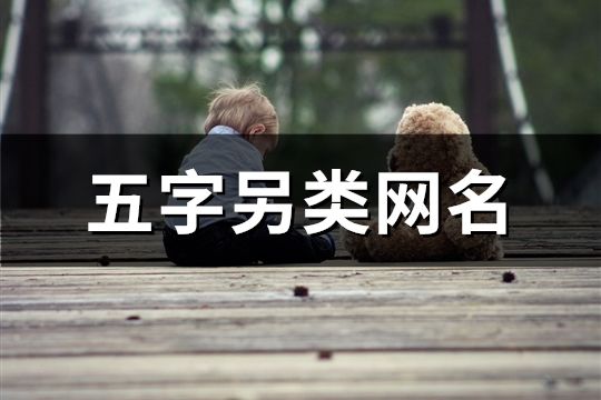 五字另類網名(617個)